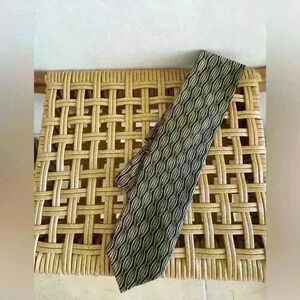 Bugatchi UOMO 100% silk tie, Made in Italy quiet luxury academia preppy career